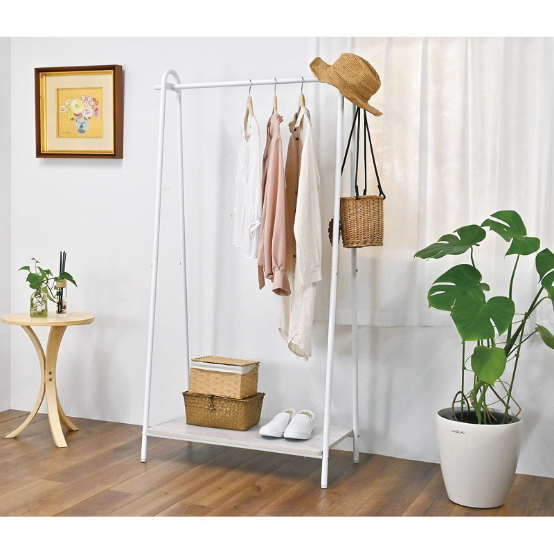 ヴィンテージ風ハンガーラック