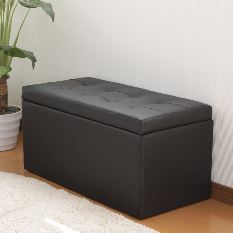 収納スツール ワイド