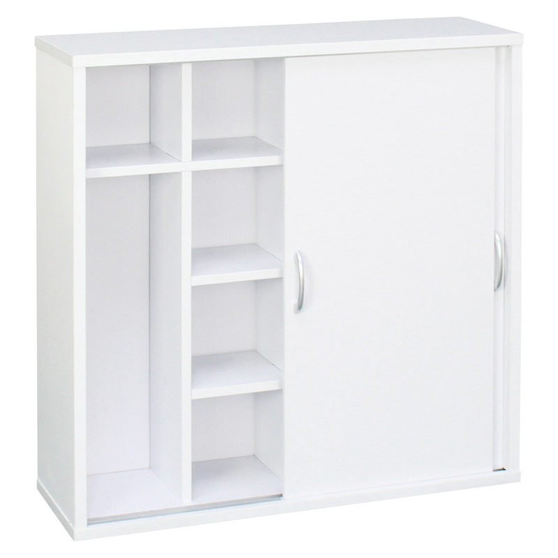 引き戸式トイレ収納庫