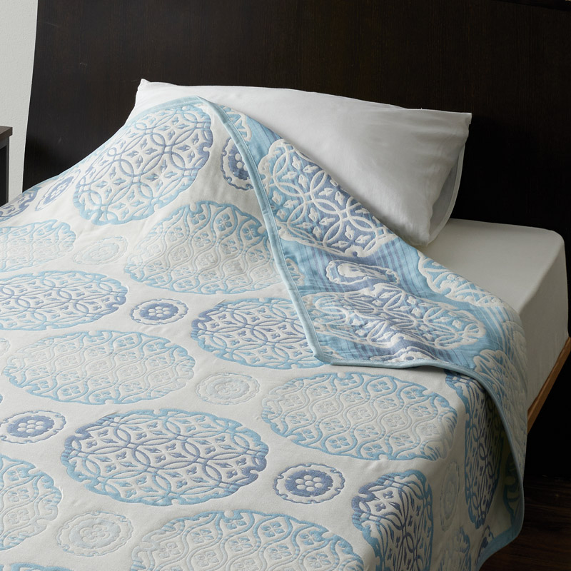 　プレミアム五重織ガーゼ毛布