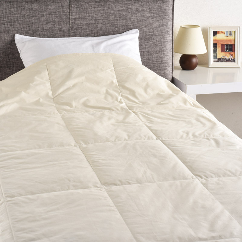 　羽毛肌掛け布団