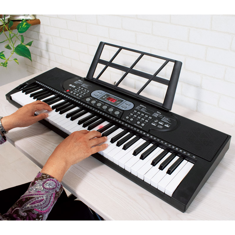 ガイド機能付き電子ピアノ