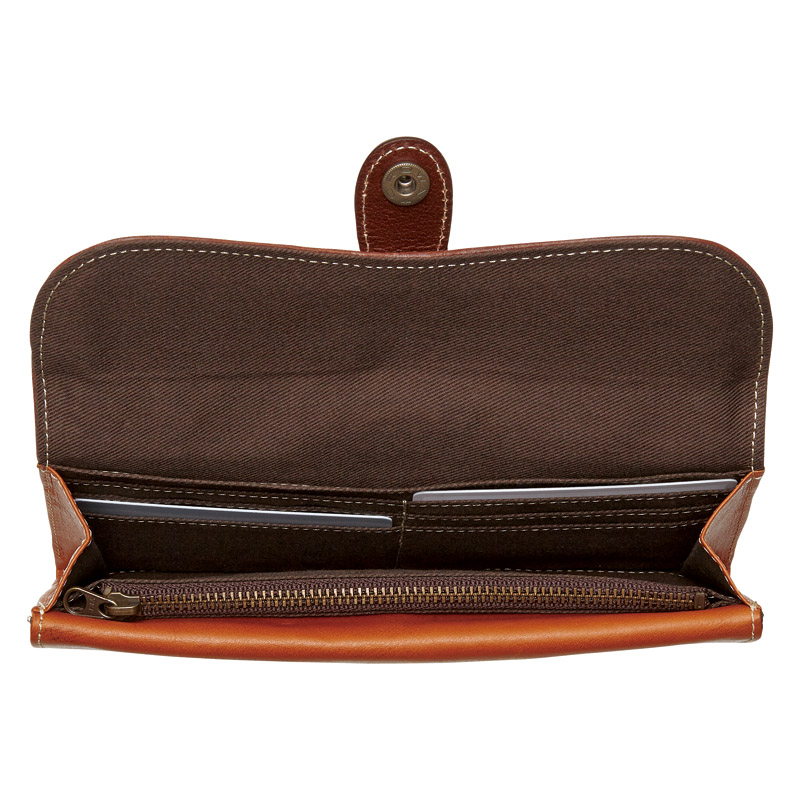 　イタリアンレザー長財布