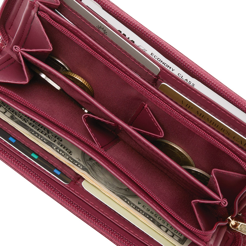 イタリアンレザーコインが分けられる長財布