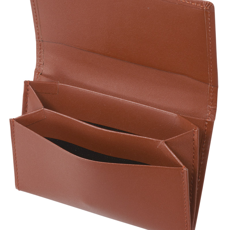 風琴マチ 牛革名刺入れ