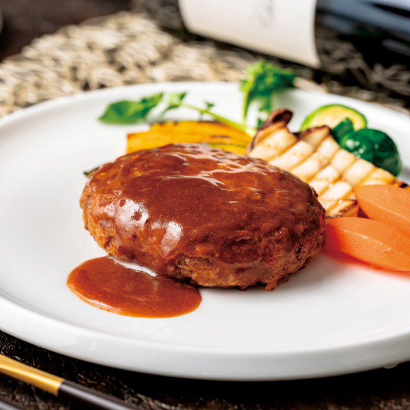 　坂井宏行監修 お肉の旨みをとじこめたハンバーグデミグラスソース