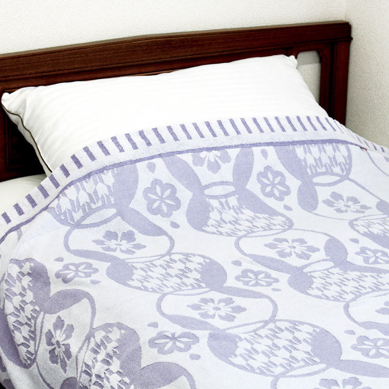 今治 うらら咲き タオルケット2P