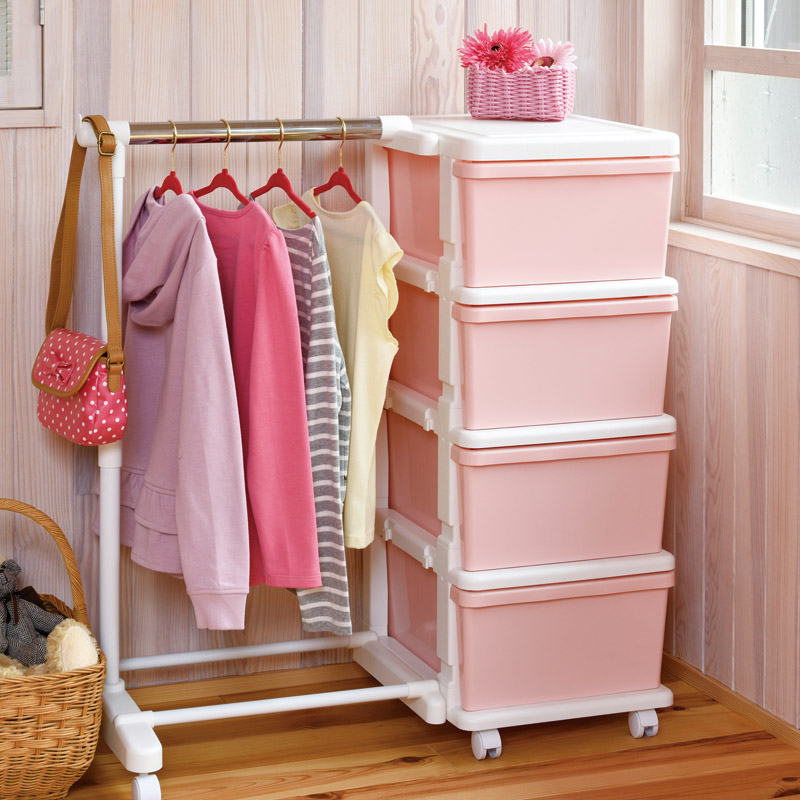 カラーシーズユニット4段パイプハンガー付2個組