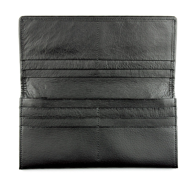 印伝新小桜柄背段付き長財布