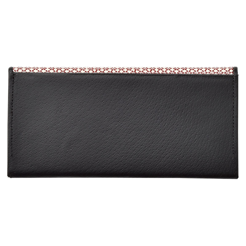 印伝新小桜柄背段付き長財布