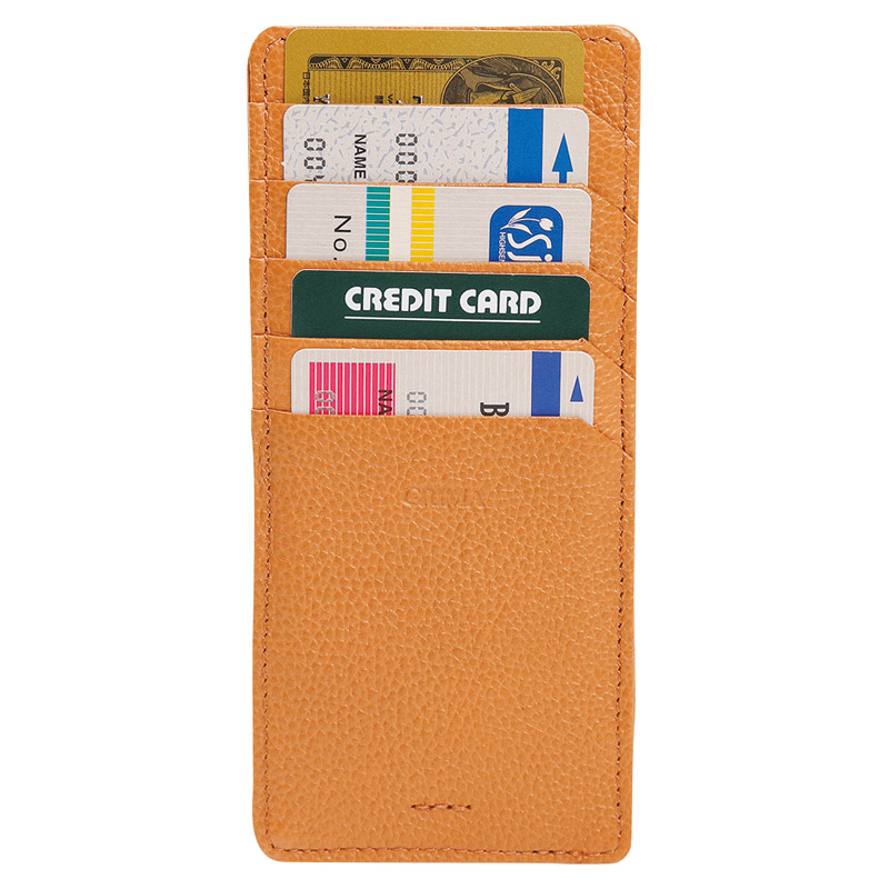 　ショルダーバッグ&インナーカードケース(キャメル)