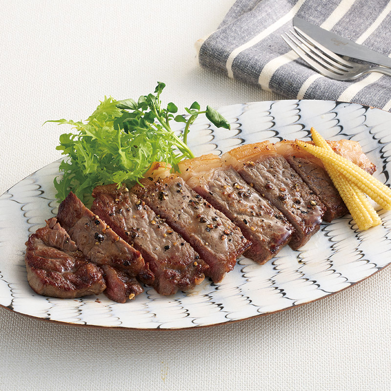 熟成肉はなが牛 ロースステーキ3枚