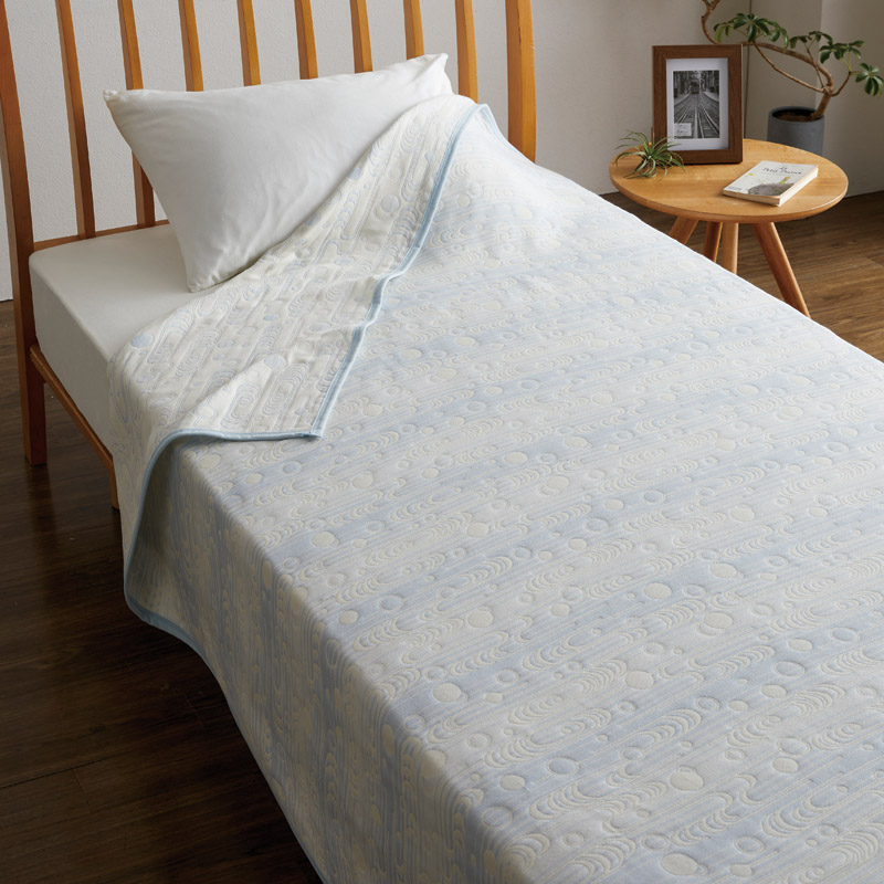 　素材別五重織ガーゼケット2P