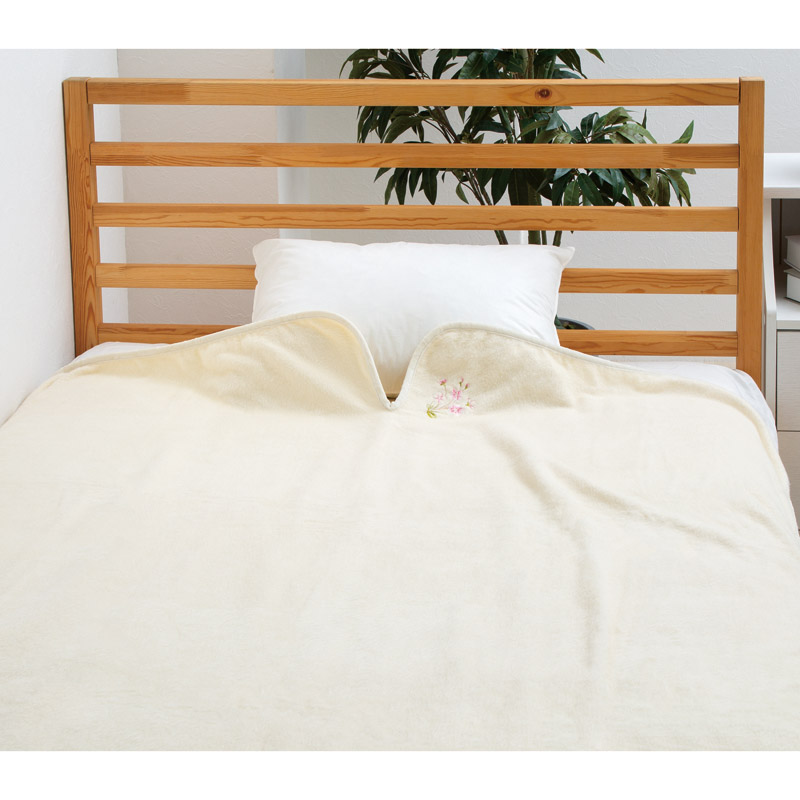 　肩あったかシルク毛布(毛羽部分)