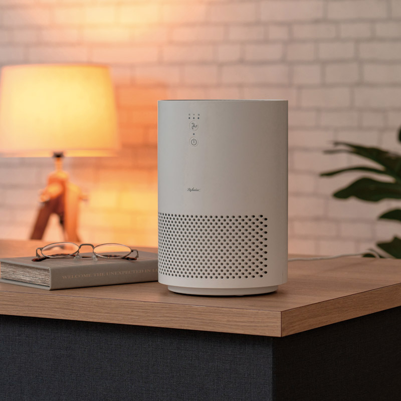 HEPAフィルター式空気清浄機&自動開閉ダストボックス