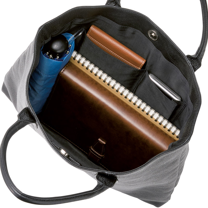 日本製牛革2WAY手提げバッグ