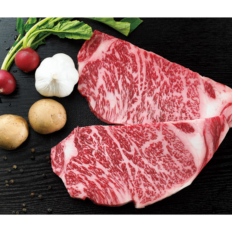 北海道かみふらの和牛サーロインステーキ4枚