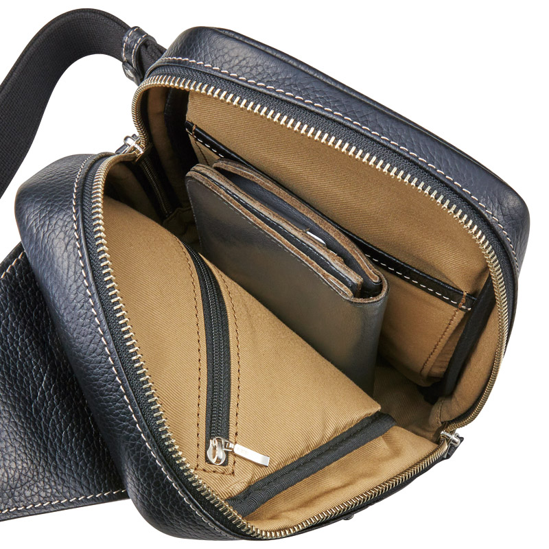 　日本製牛革ワンショルダー･小銭入れセット