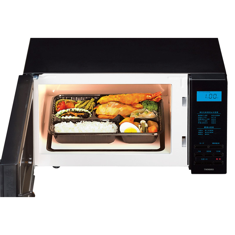 　ibistory ミラーガラスフラット電子レンジ