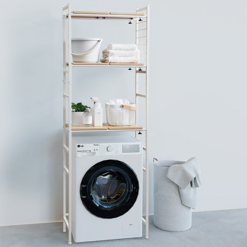伸縮式ランドリーラック