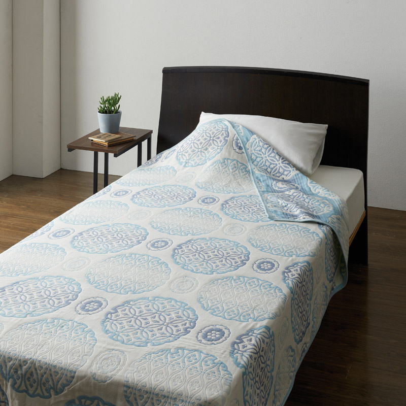 　プレミアム五重織ガーゼ毛布2P