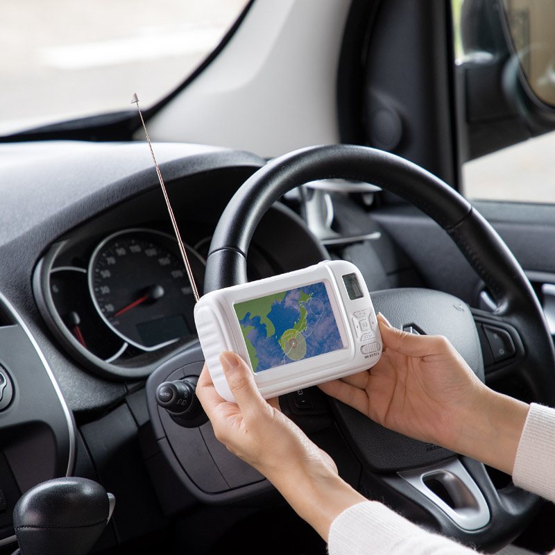 充電式TV付きラジオ