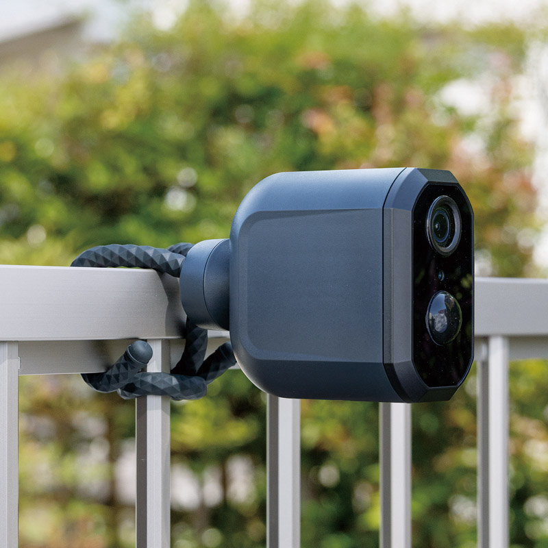 充電式どこでもセンサーWi-Fiカメラ