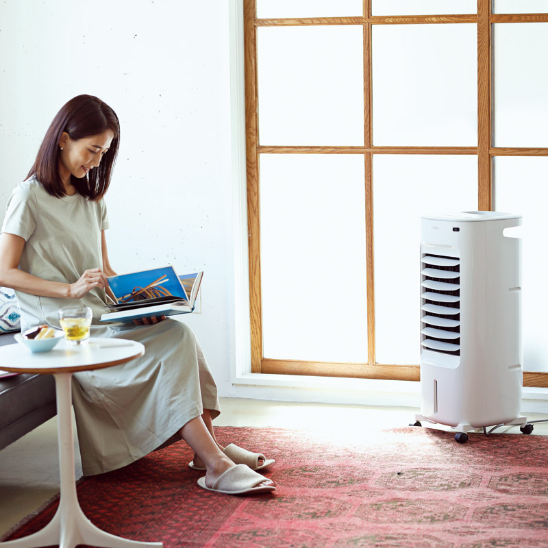 加湿つき温冷風扇 シロカのなごみ