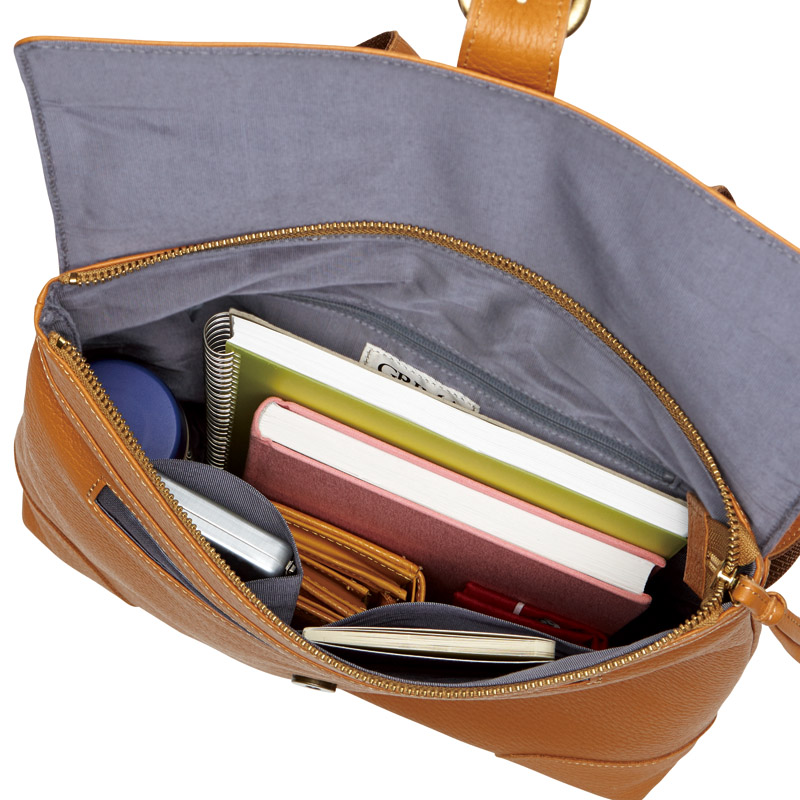 　リュック(キャメル)