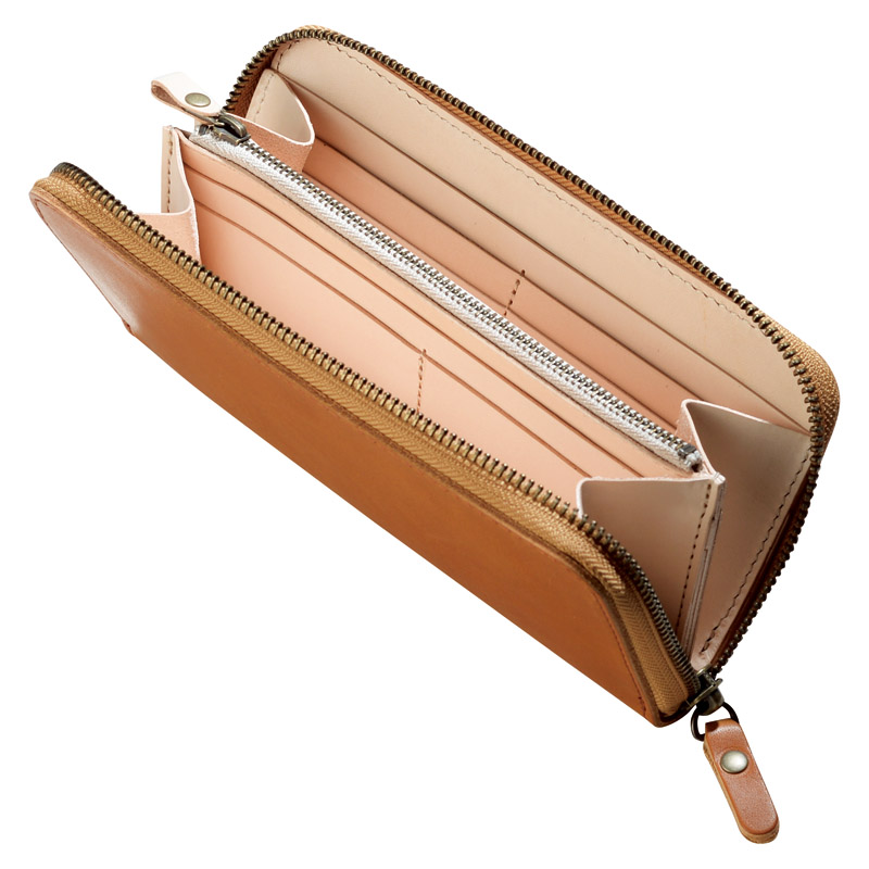 ラウンドファスナー長財布