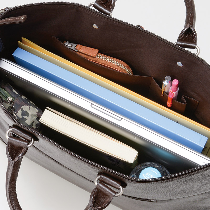 2WAYバッグ(ダークブラウン)