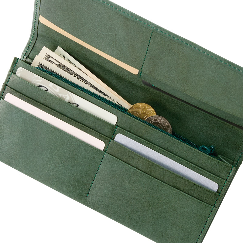 ブライドルレザー長財布