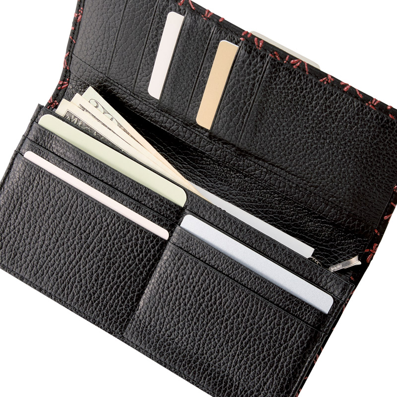 かぶせ長財布(トンボ)