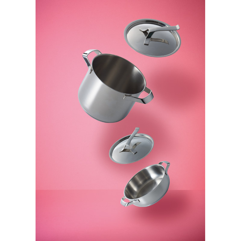 　ローキャセロール&MY POT ストックポット(蓋付)