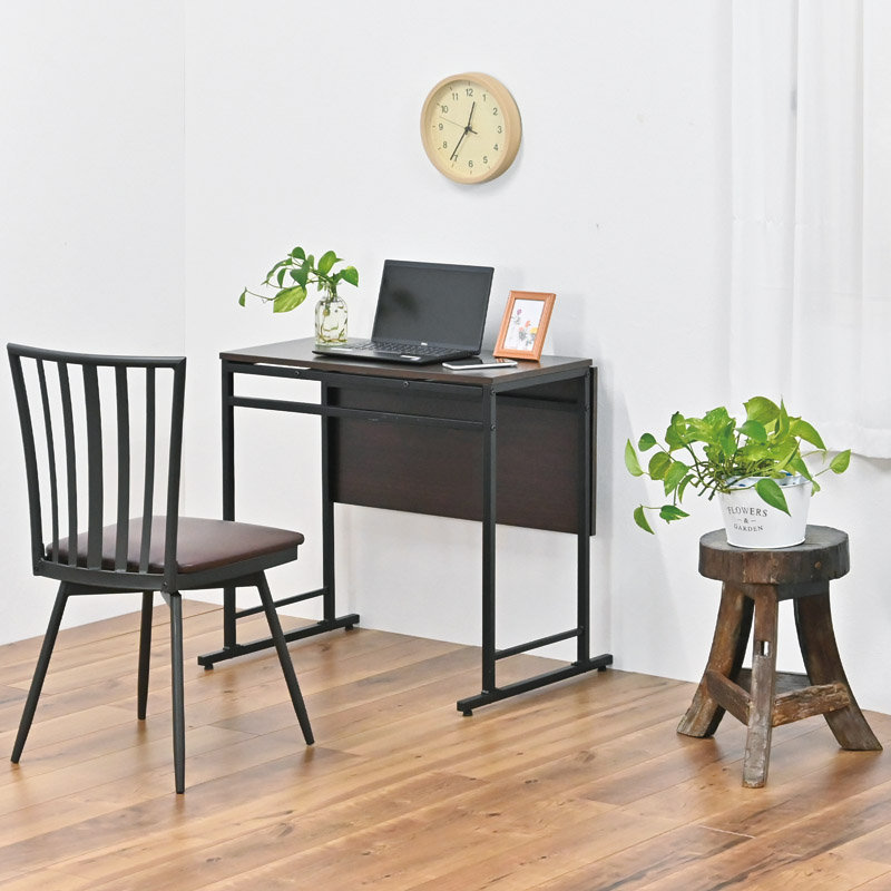 折りたたみ式テーブル回転式チェア2脚セット