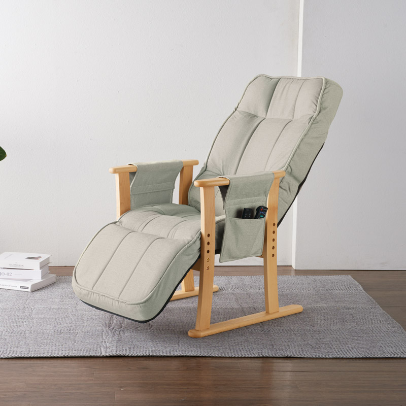 肘付きリクライニングチェア