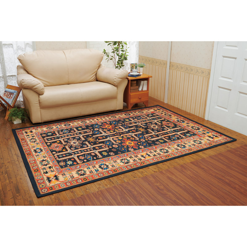 イタリア製カーペット シルバンブルー