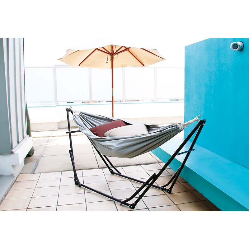 　2WAY自立式ポータブルハンモック&チェア 2台セット