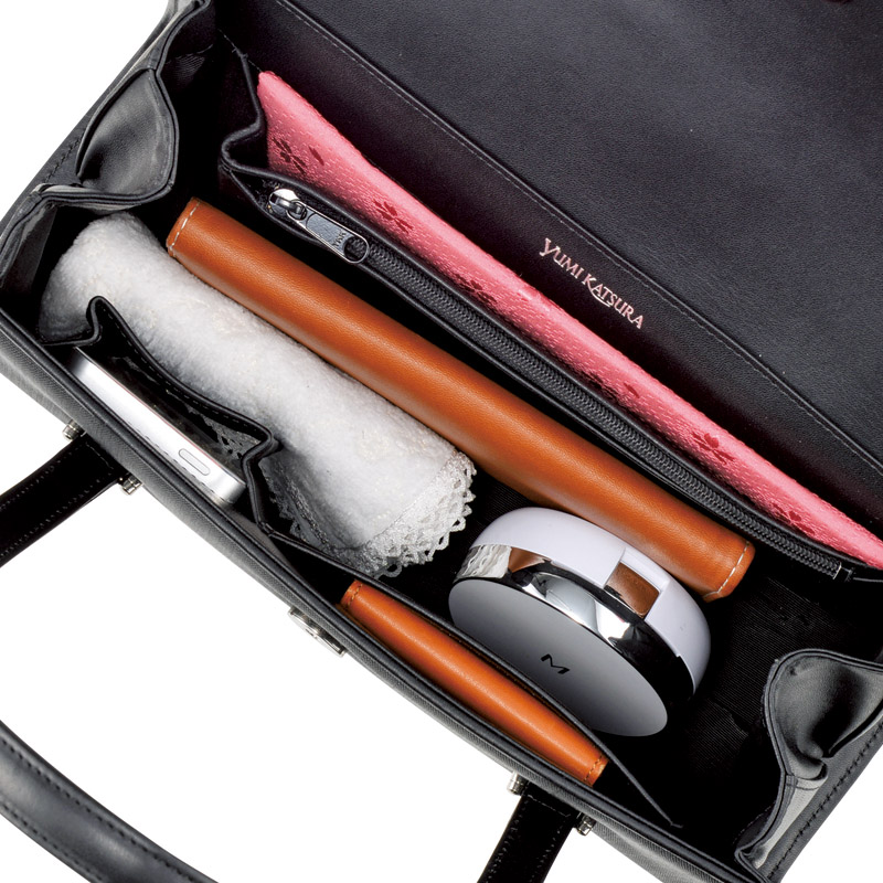 　ホースヘアフォーマルバッグ(ブラック)