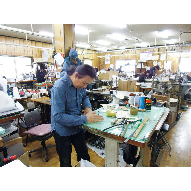 　日本製牛革 トート型ボストン(ブラック)