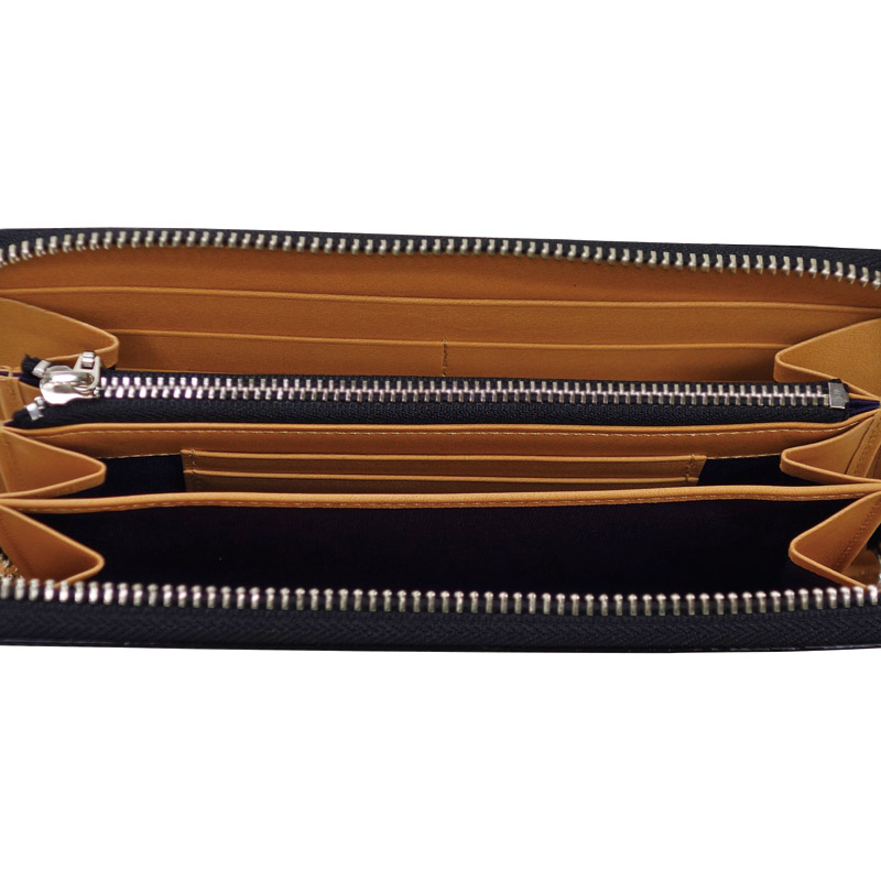 　コードバン長財布(ブラック)