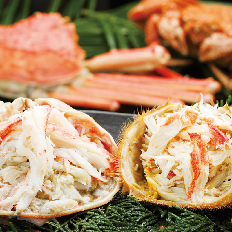 ずわいがに&毛がに8尾