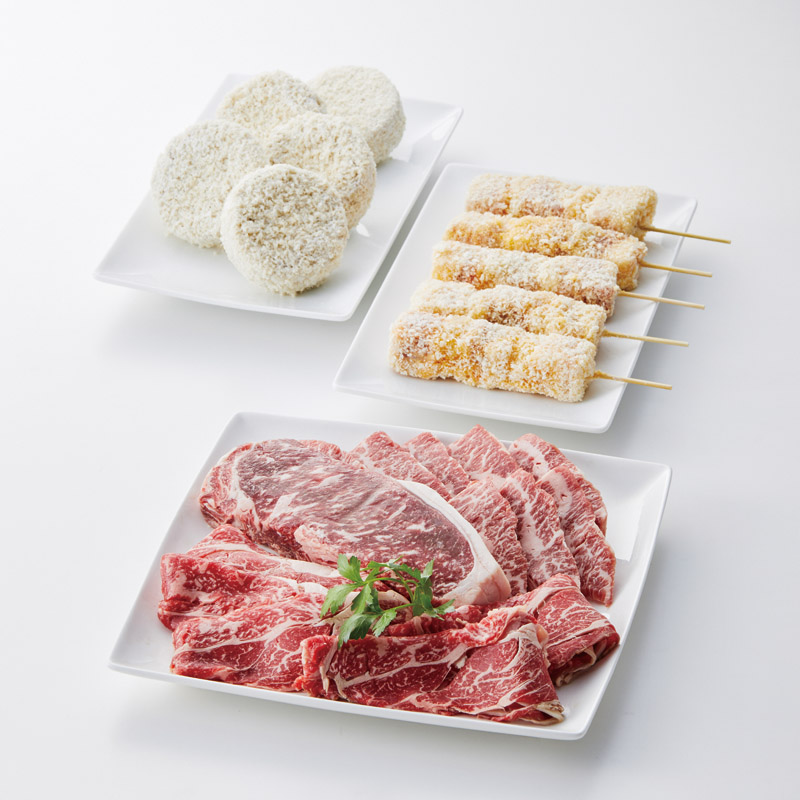 熟成肉はなが牛セット