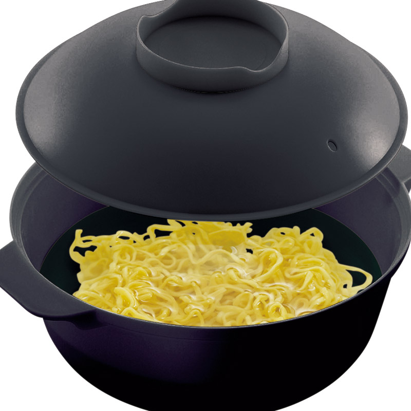レンジでラーメン お手軽なべ