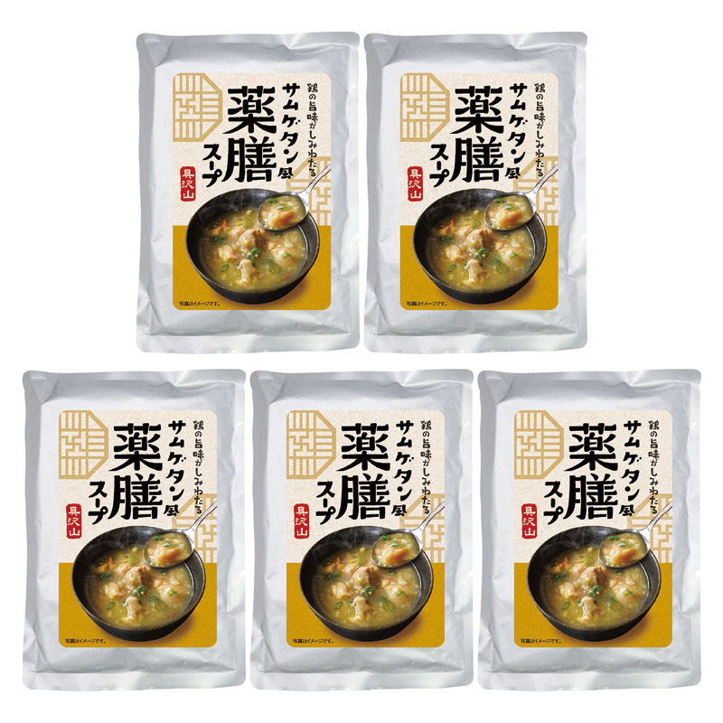 サムゲタン風薬膳スープ