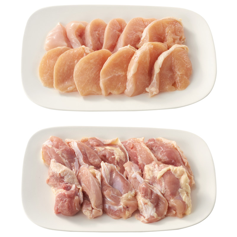 大山どり 焼肉用モモ･ムネセット