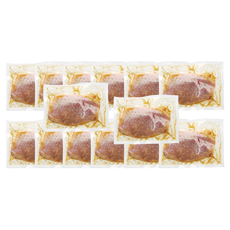京の味付焼肉 国産豚ロース西京白味噌仕立て(14枚)