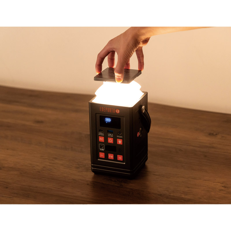Solpa リン酸鉄バッテリー搭載 多機能ポータブル電源 ENEPORTA+3