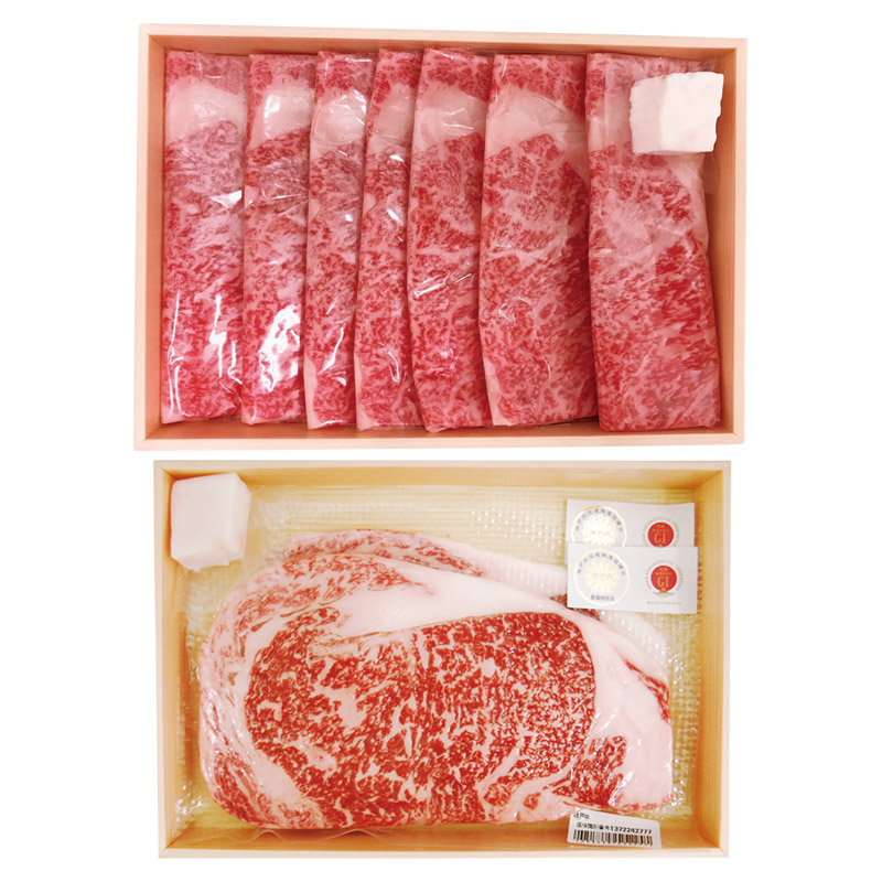 氷温熟成肉 国産黒毛和牛すき焼き･ステーキ