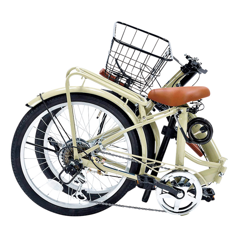 マイパラス〈アフロディーテ〉20インチ折畳自転車(6段ギア付)